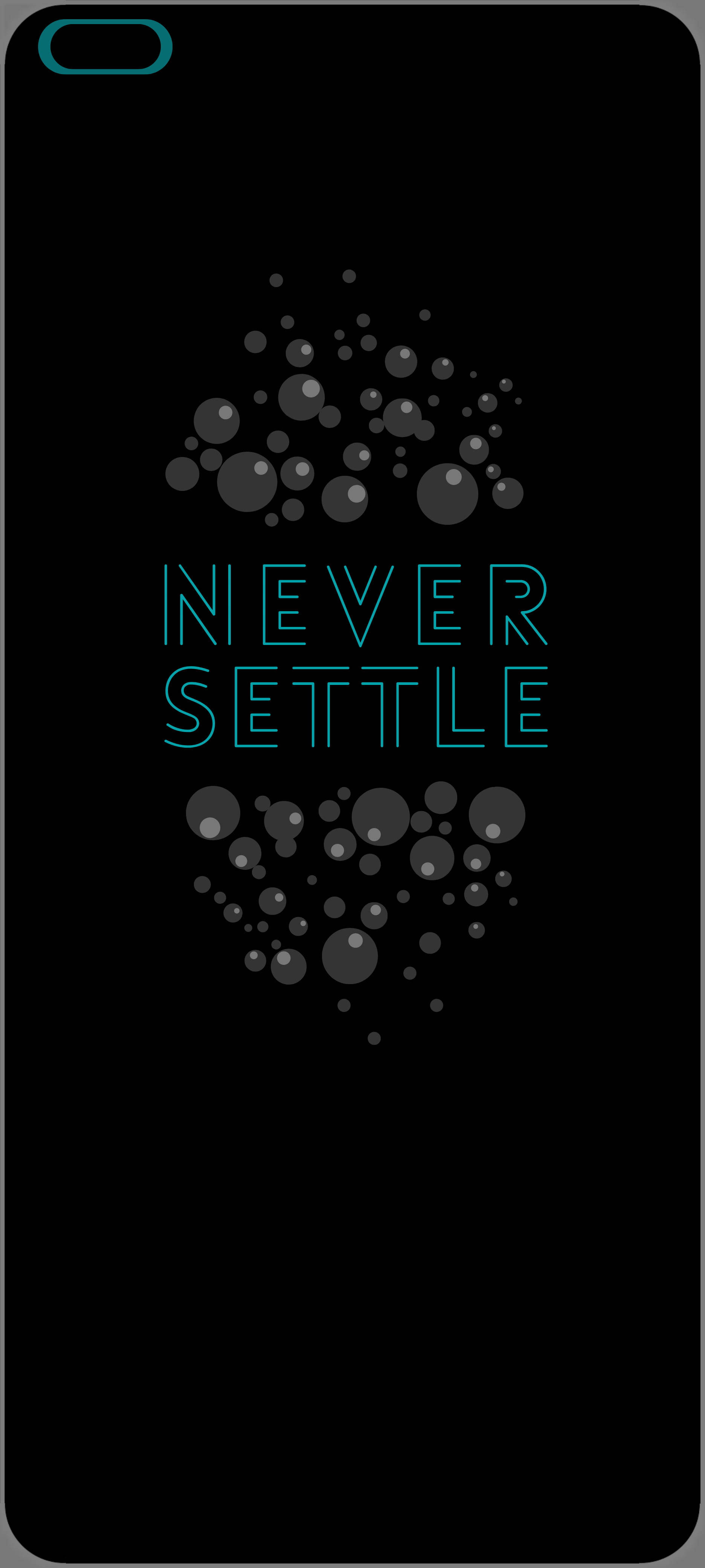 OnePlus Nord 永不妥协 气泡 壁紙
