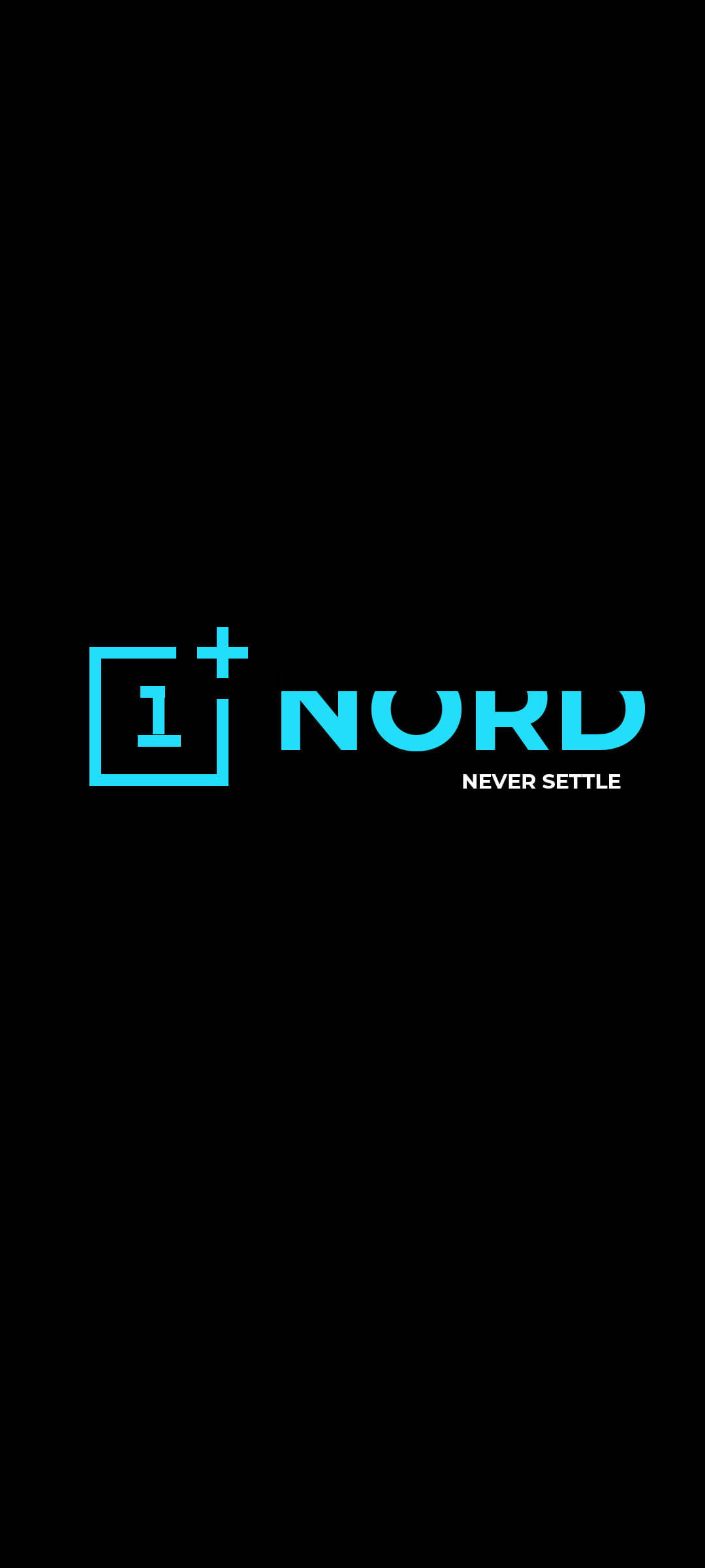 蓝色 OnePlus Nord 壁紙
