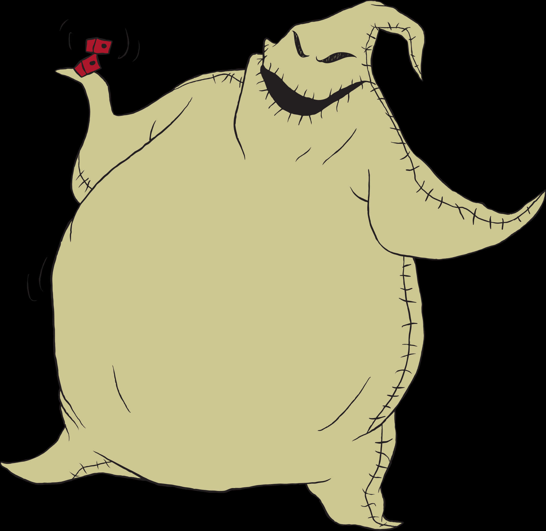 Oogie Boogie 鬼魅《圣诞夜惊魂》 壁紙