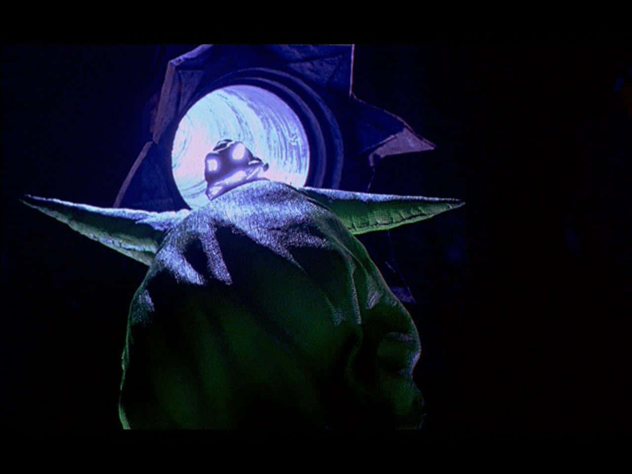 Oogie Boogie 霓虹燈光 壁紙