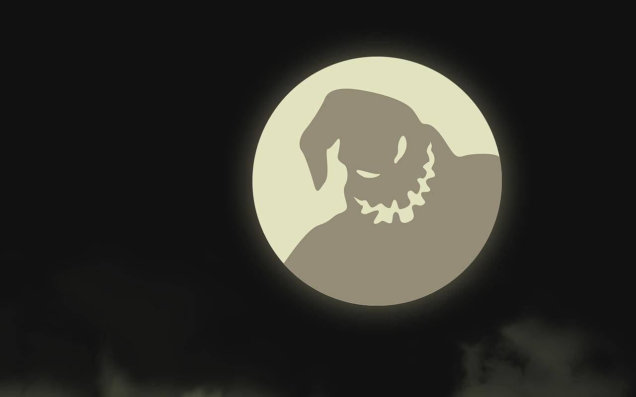 Oogie《圣诞夜惊魂》剪影 壁紙