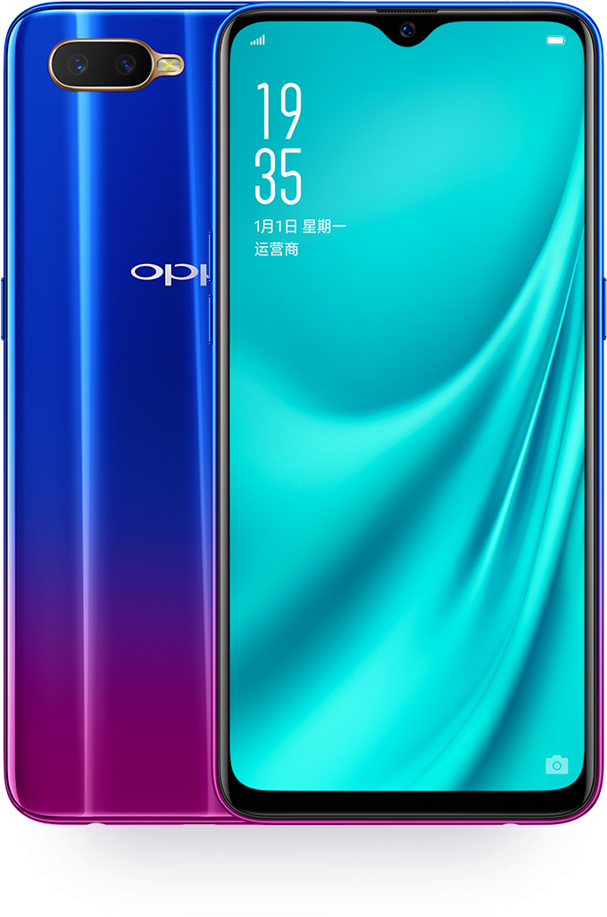 Oppo 智能手机双摄渐变设计 壁紙