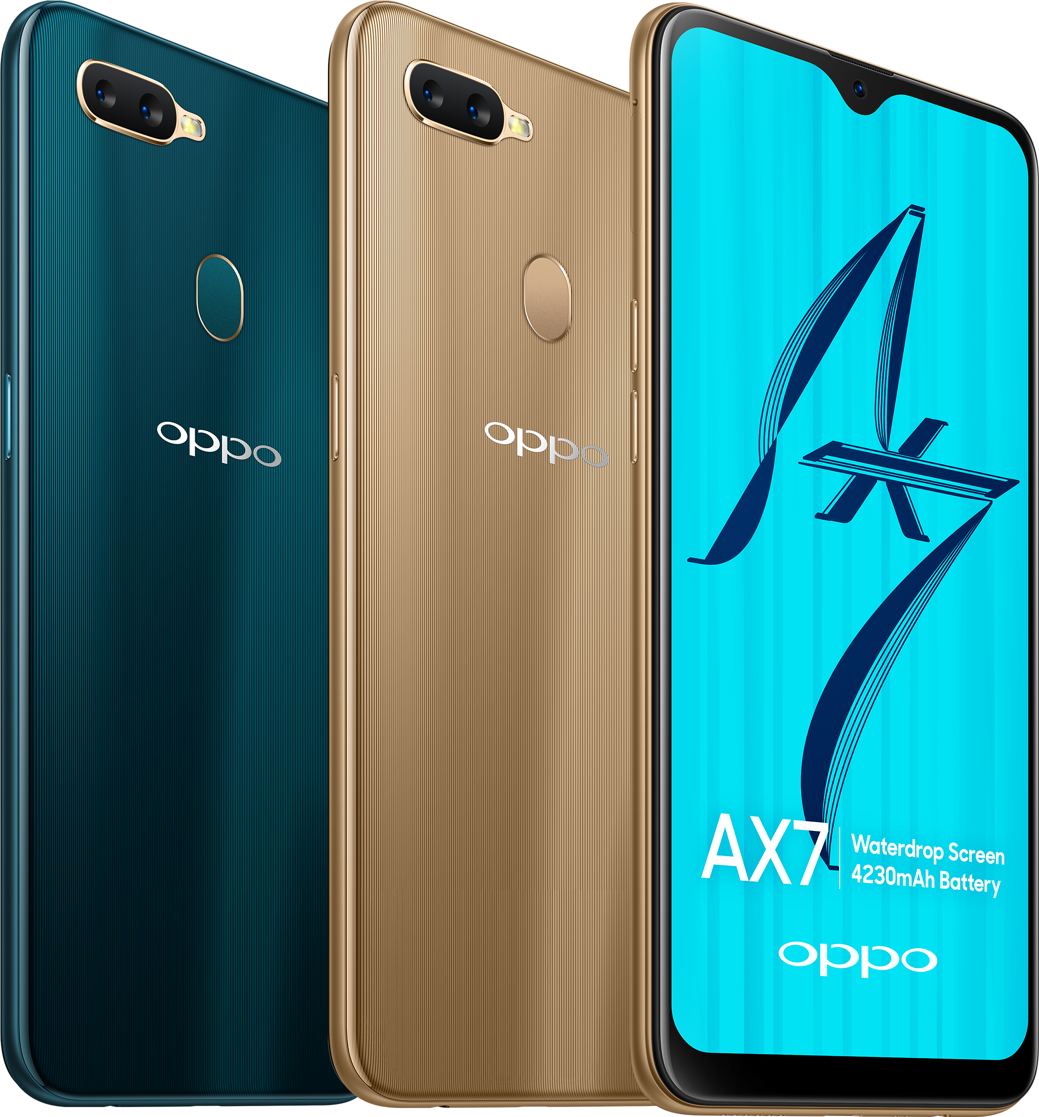 Oppo A X7 雙色變體 壁紙