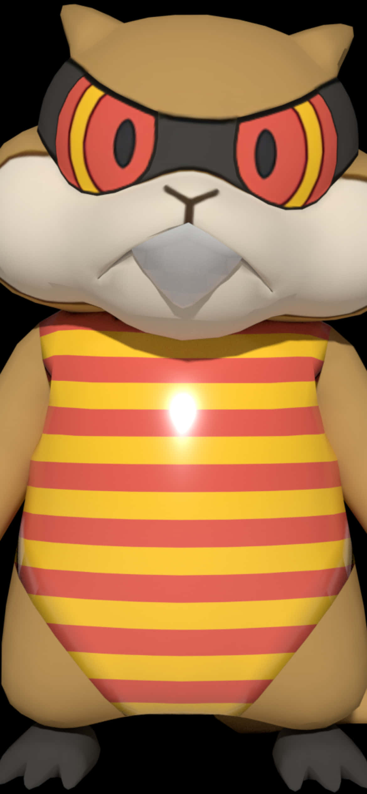 帕特拉特红黄条纹服装 壁紙
