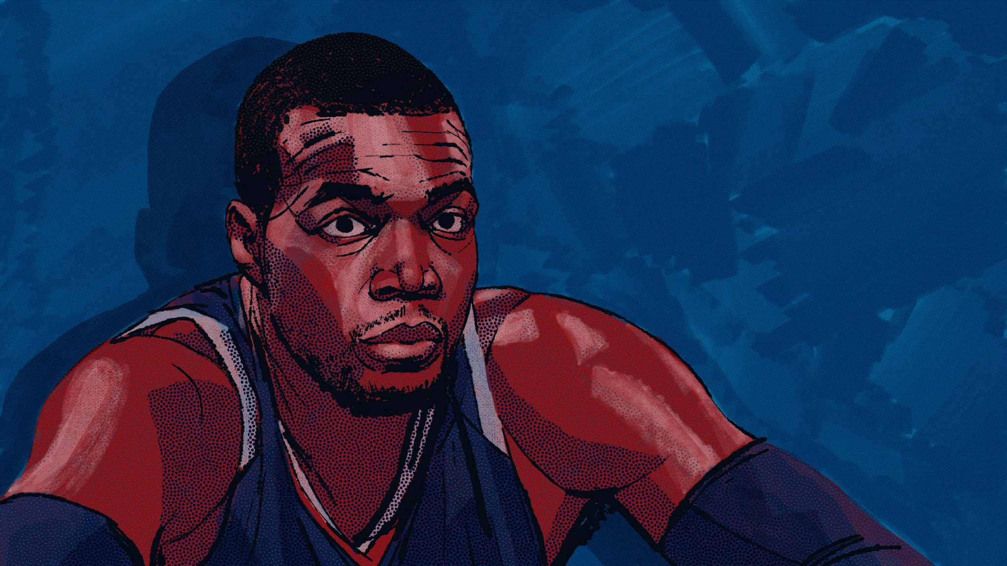 Paul Millsap 卡通藝術 壁紙