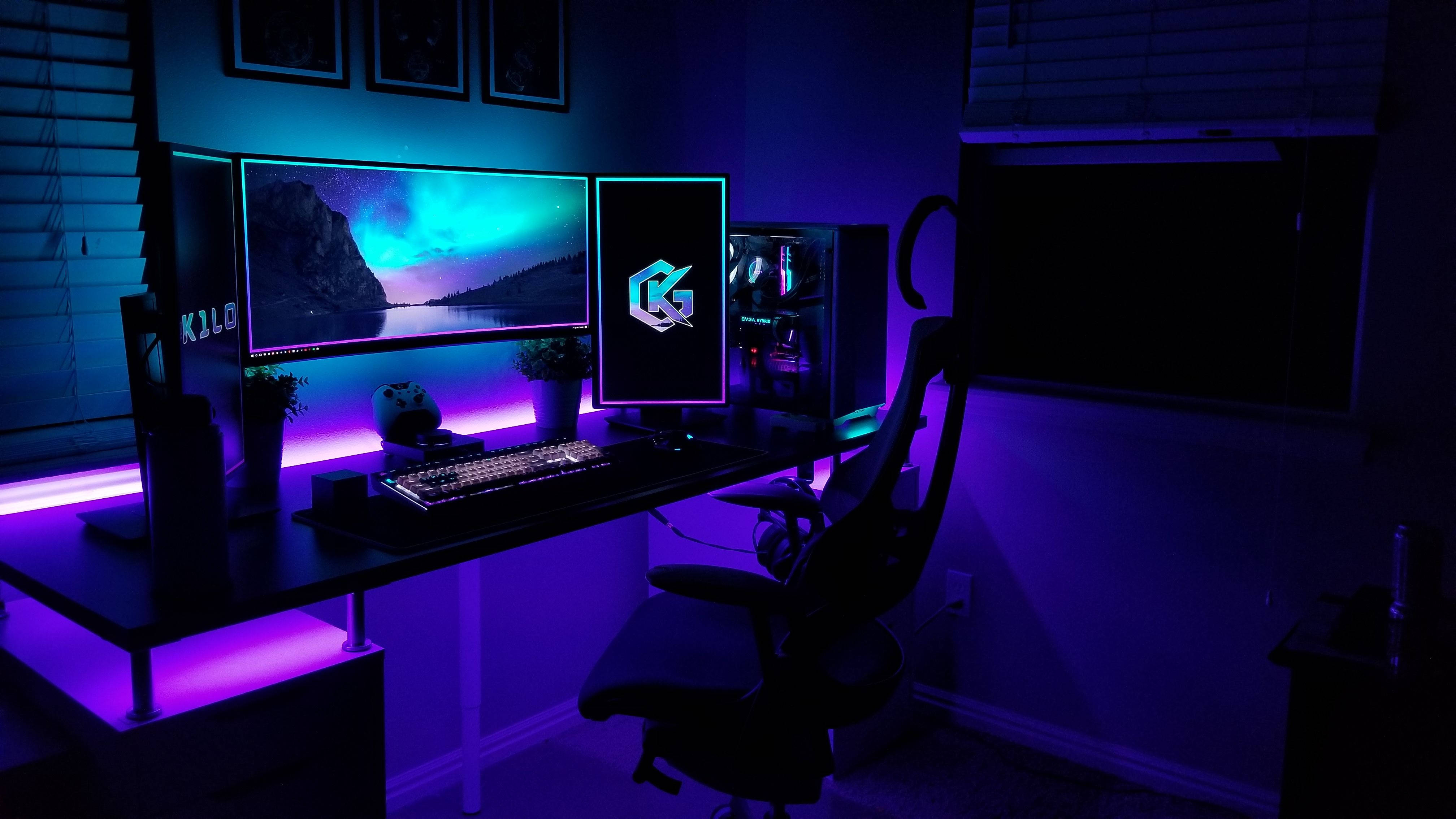 PC 遊戲主機 RGB 4K 壁紙