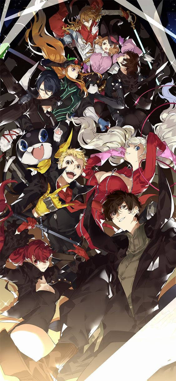 Persona 5 手機壁紙：人格面具 壁紙