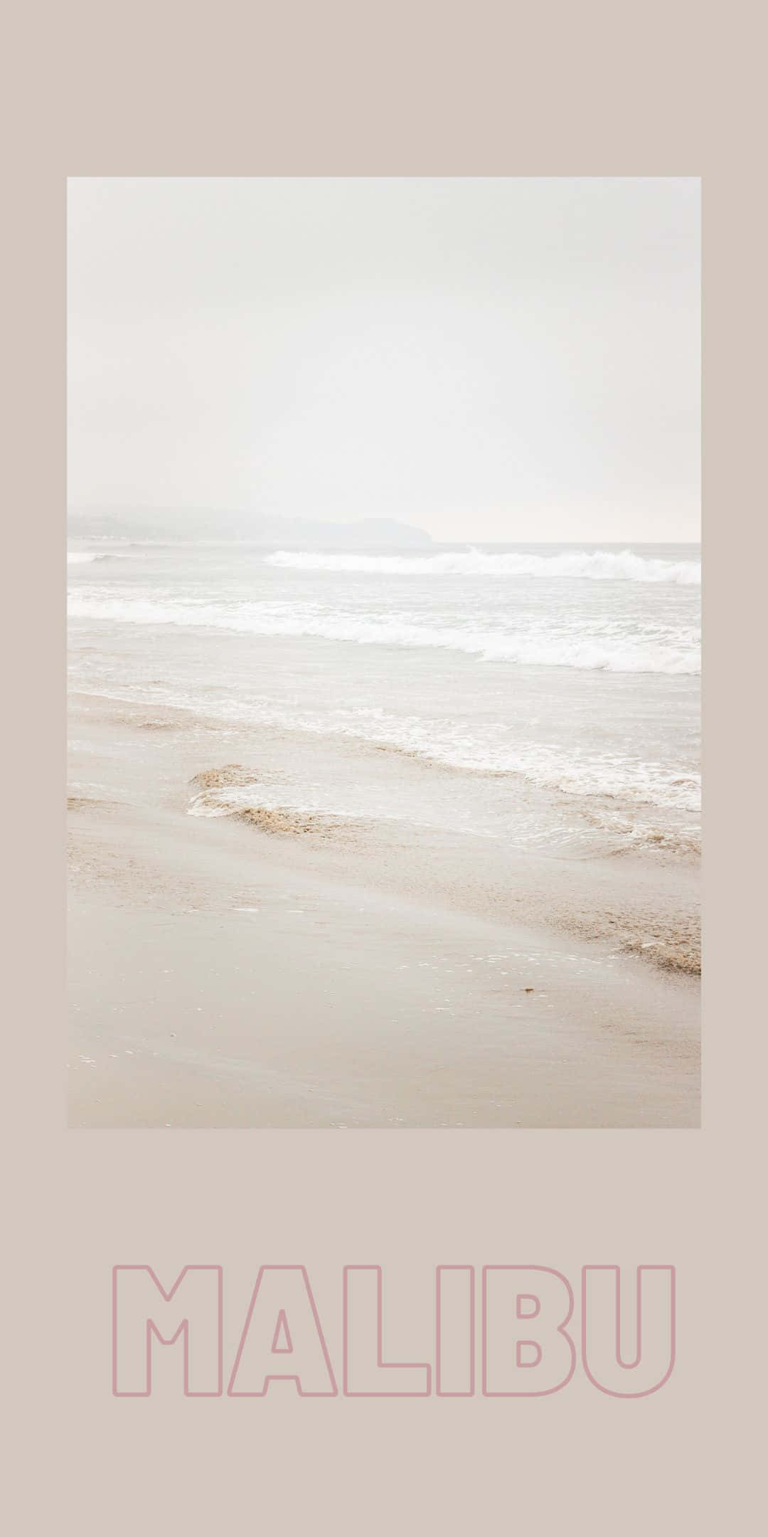海灘美學 Pixel 3 馬里布背景 壁紙