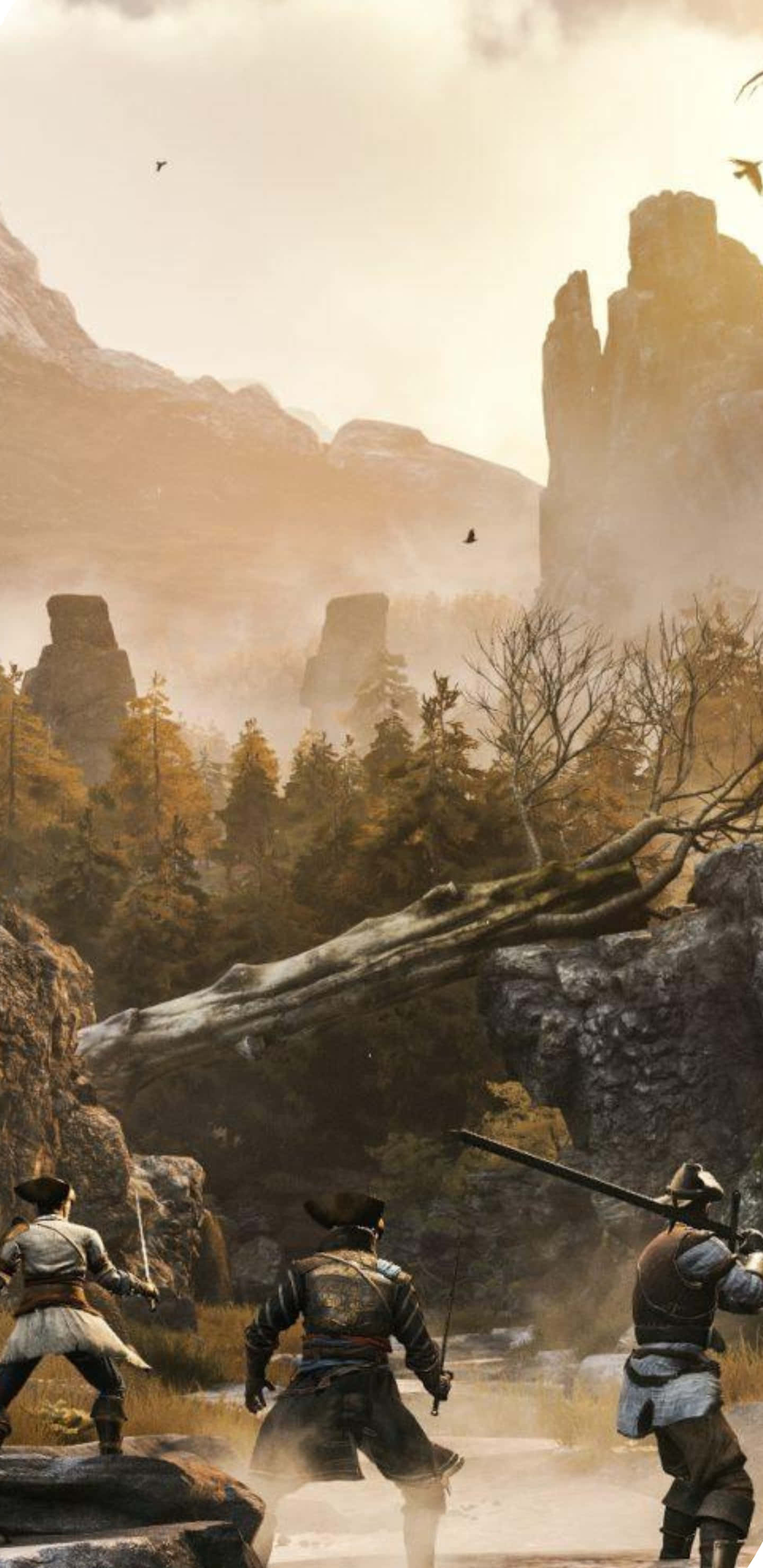 Pixel 3xl Greedfall 派對飛翔怪物背景 壁紙