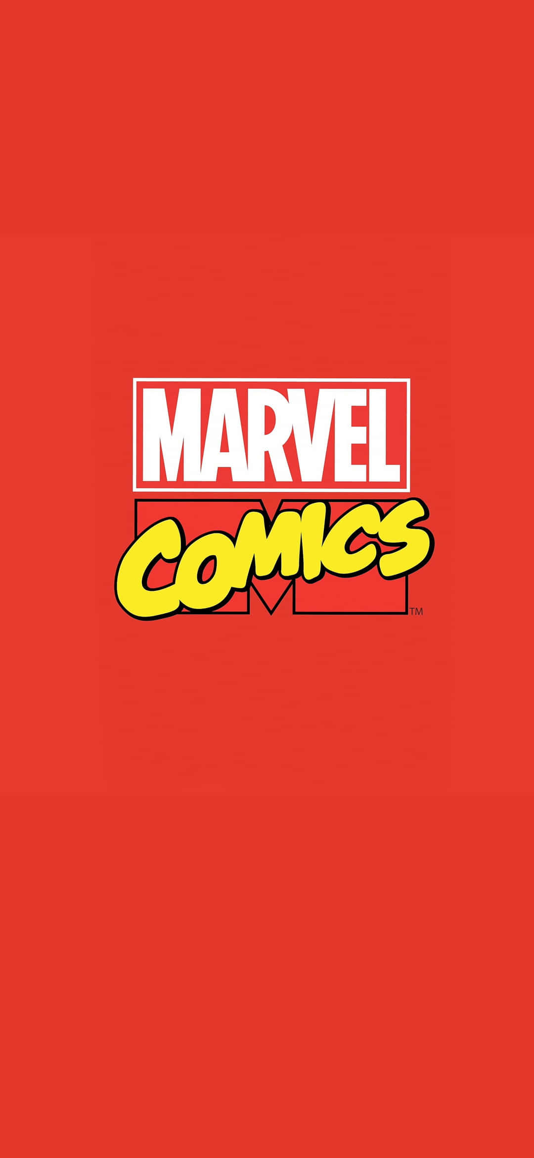 红色Pixel 3xl漫威漫画背景 壁紙