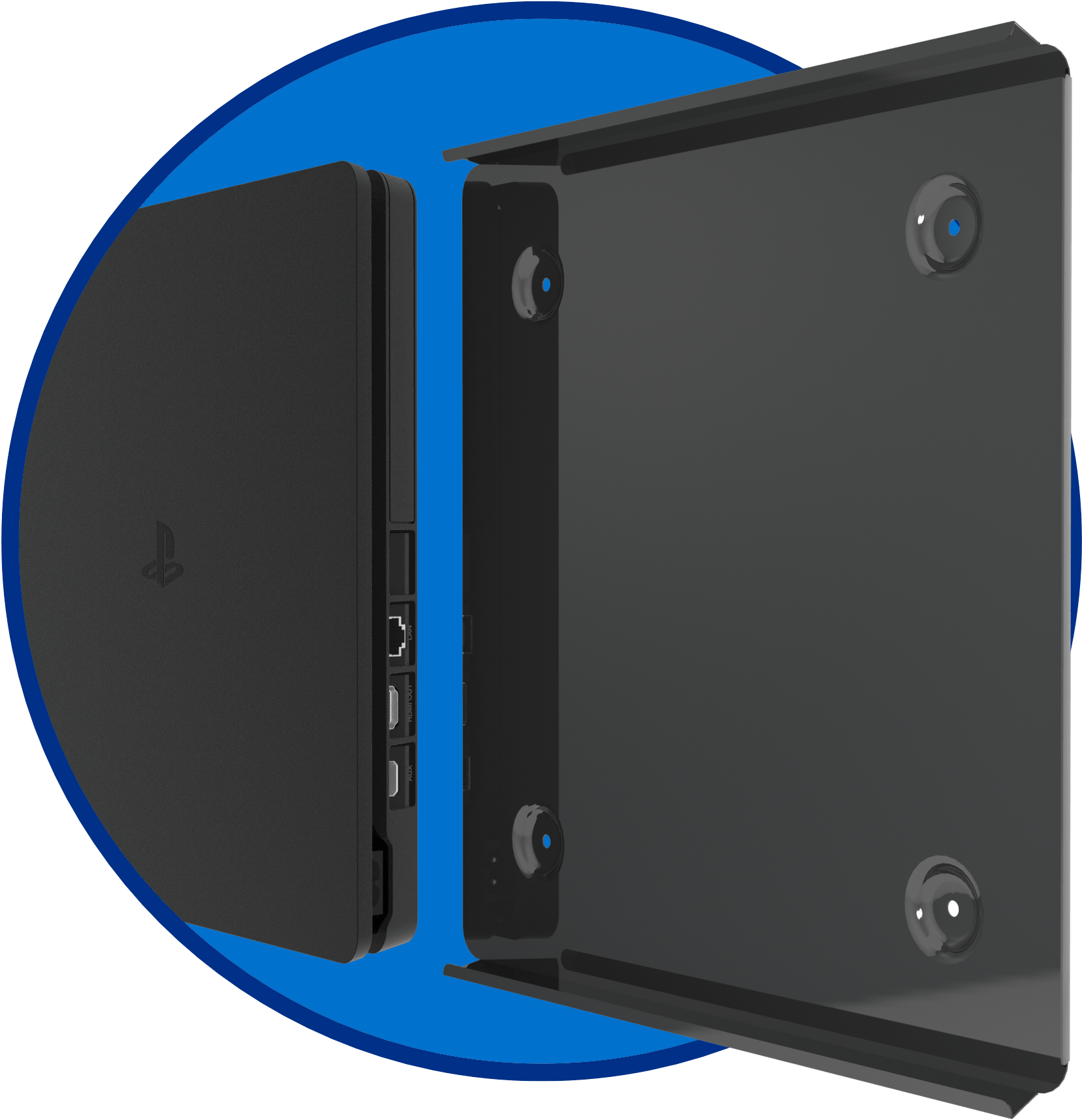 PlayStation 4 Slim 與原始版比較 壁紙