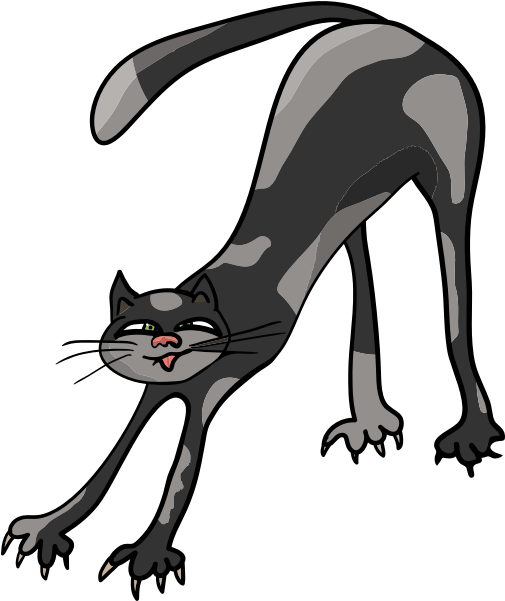 拉伸的卡通猫_插图.PNG 壁紙