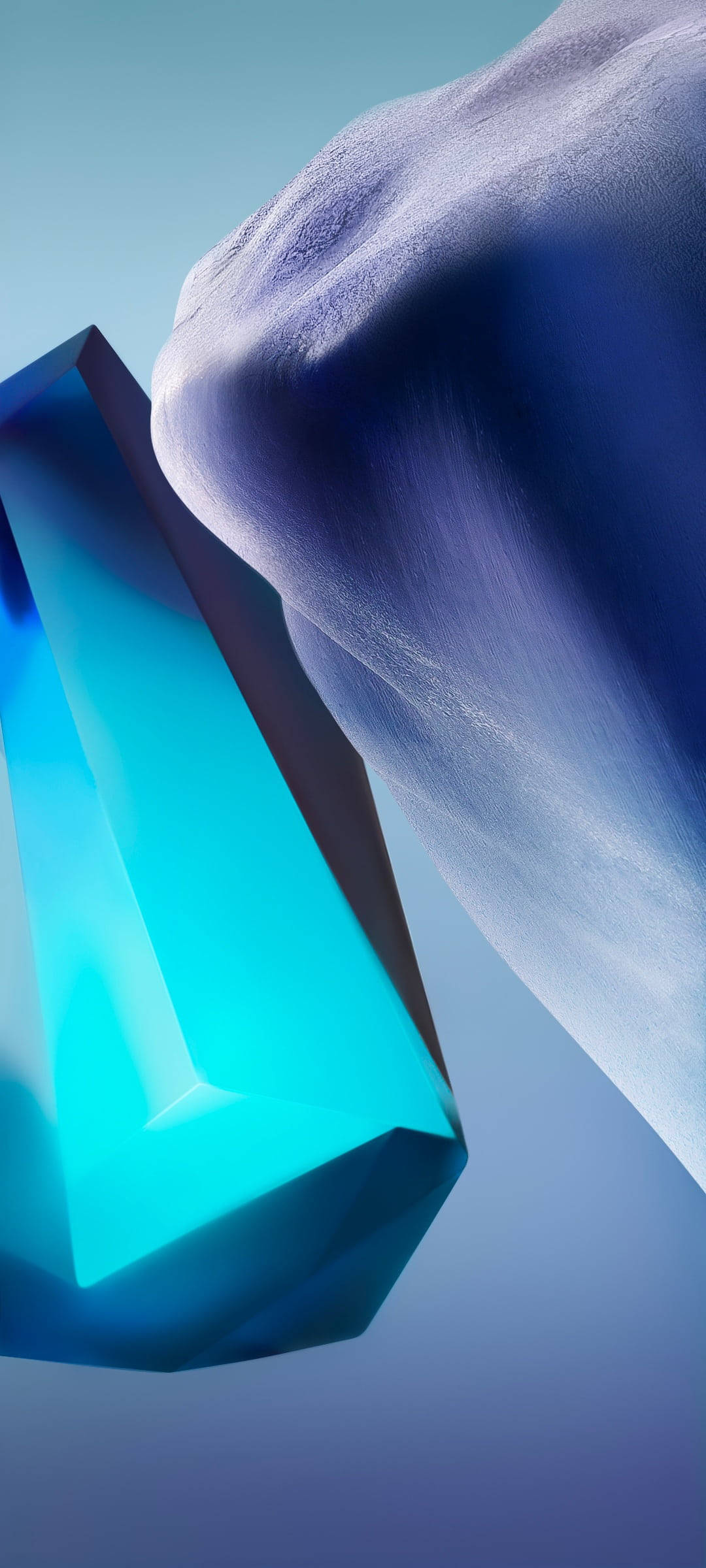 POCO X2 藍色水晶 壁紙
