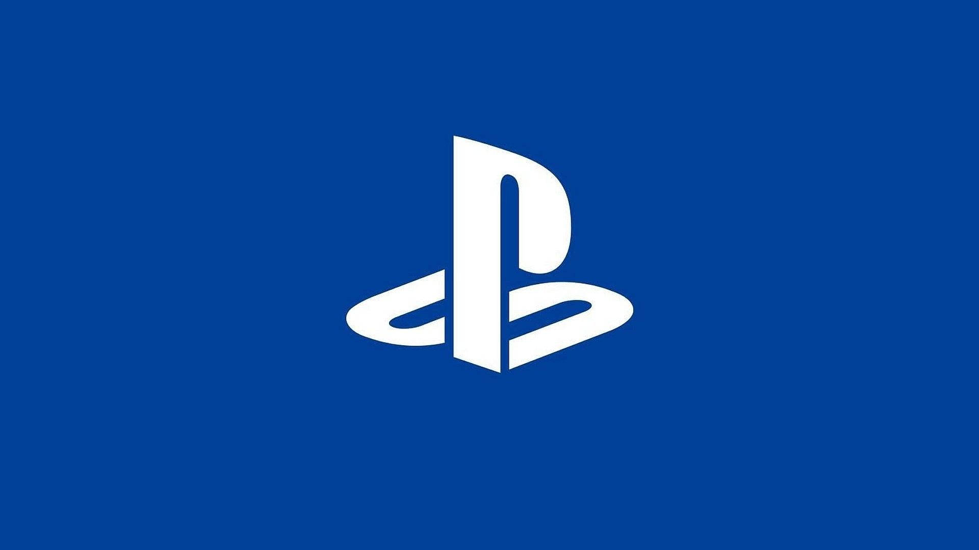 深藍色PS4標誌 壁紙