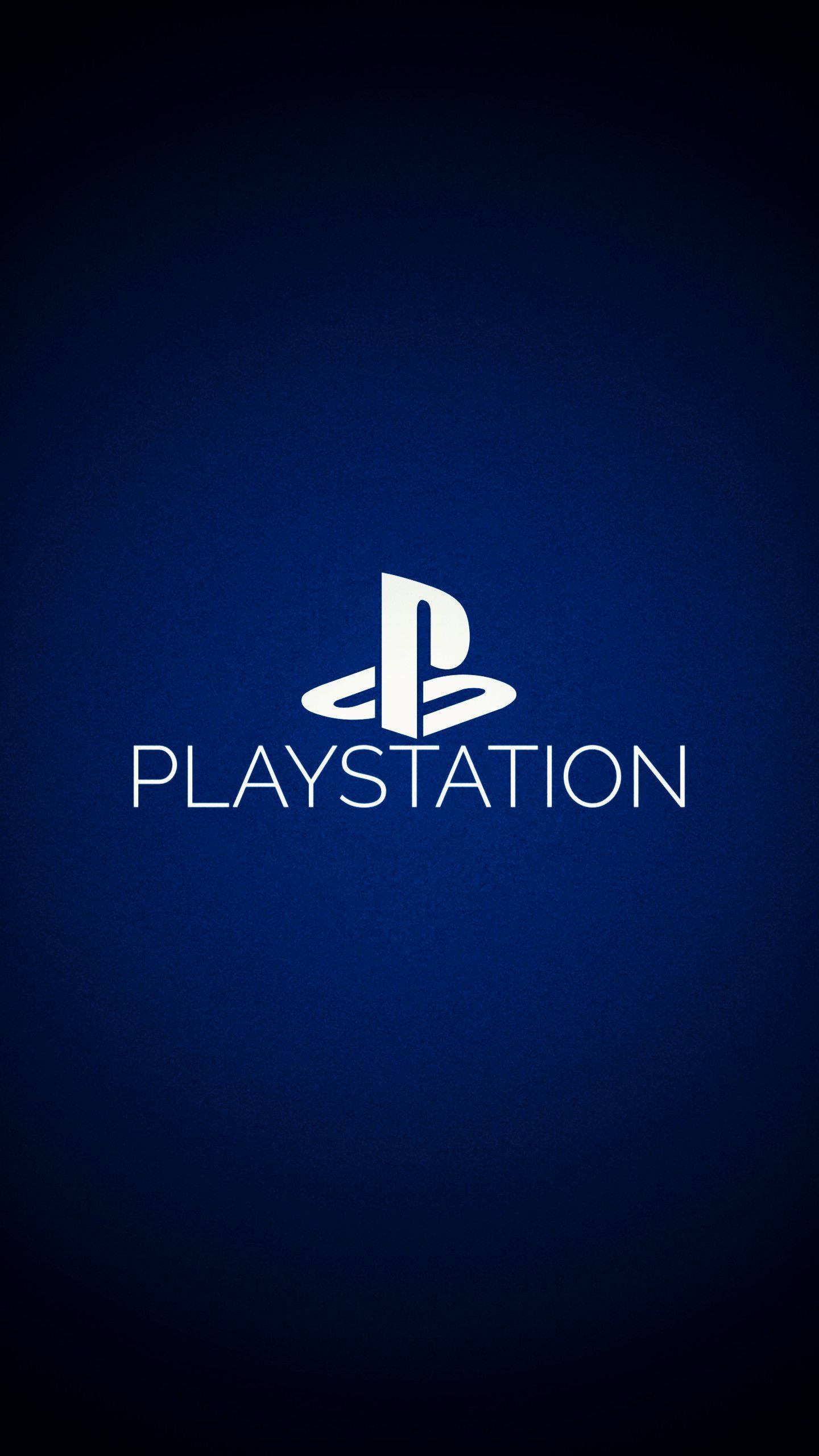 深藍色PS4標誌 壁紙