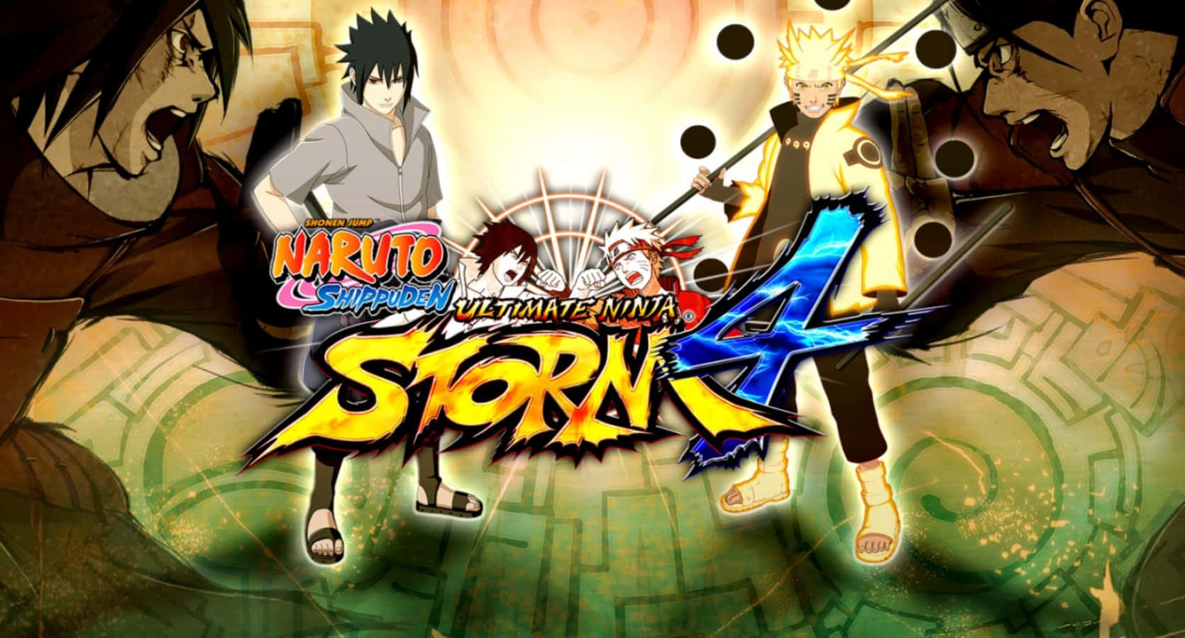PS4《火影忍者》遊戲封面 壁紙