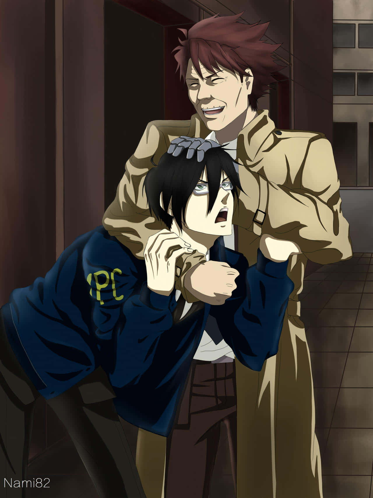 《PSYCHO-PASS》中的狡噛慎也 壁紙