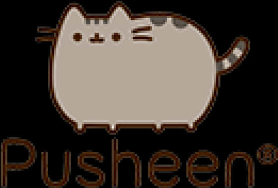 Pusheen 貓咪標誌 壁紙