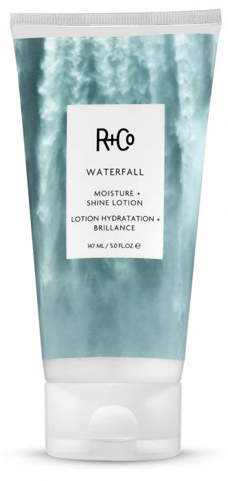 R+Co Waterfall 保湿光泽乳液产品 壁紙