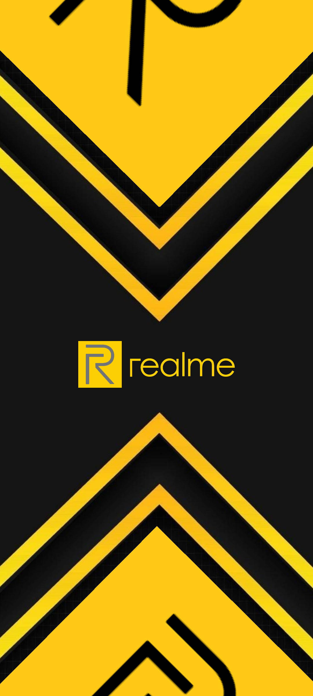 Realme 標誌雙箭點 壁紙