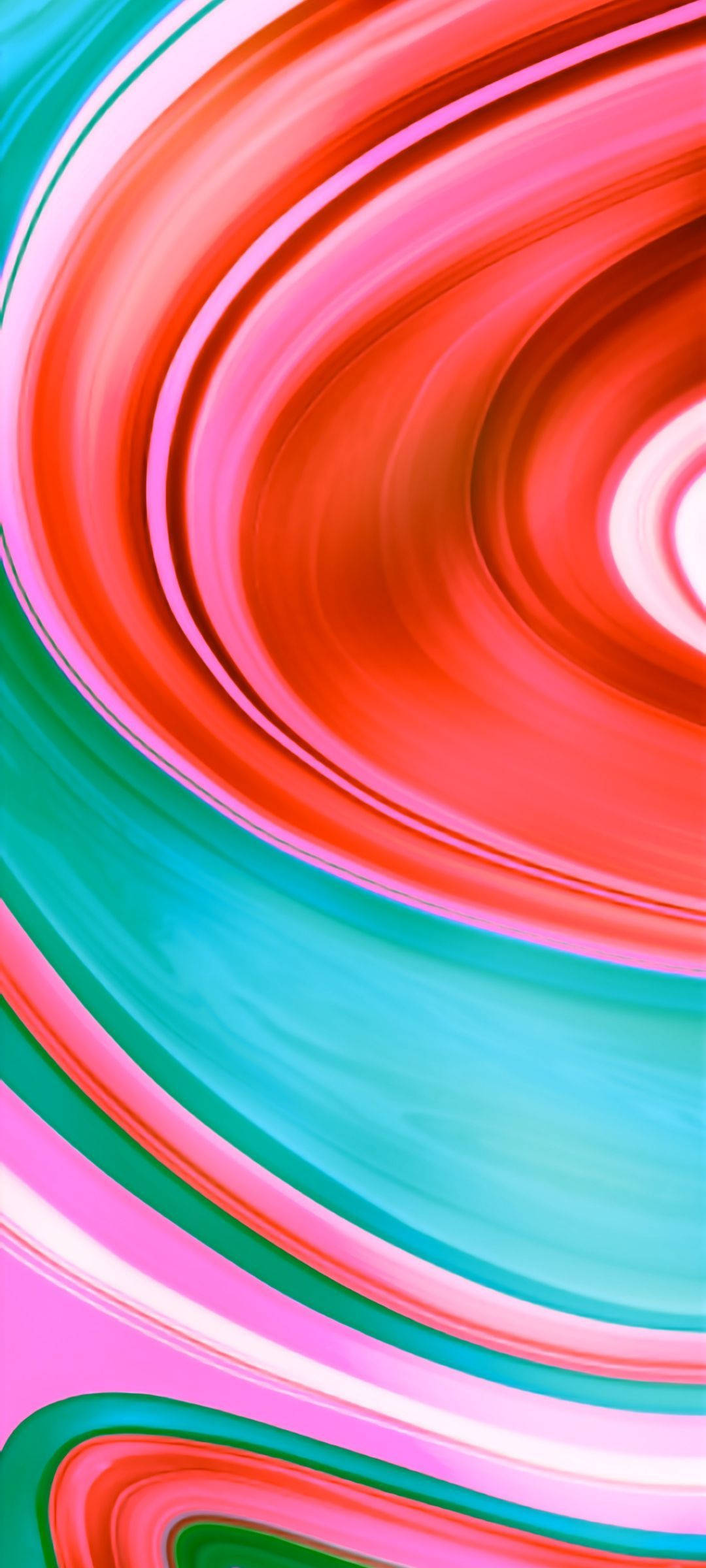 Redmi 9 多彩漩渦 壁紙
