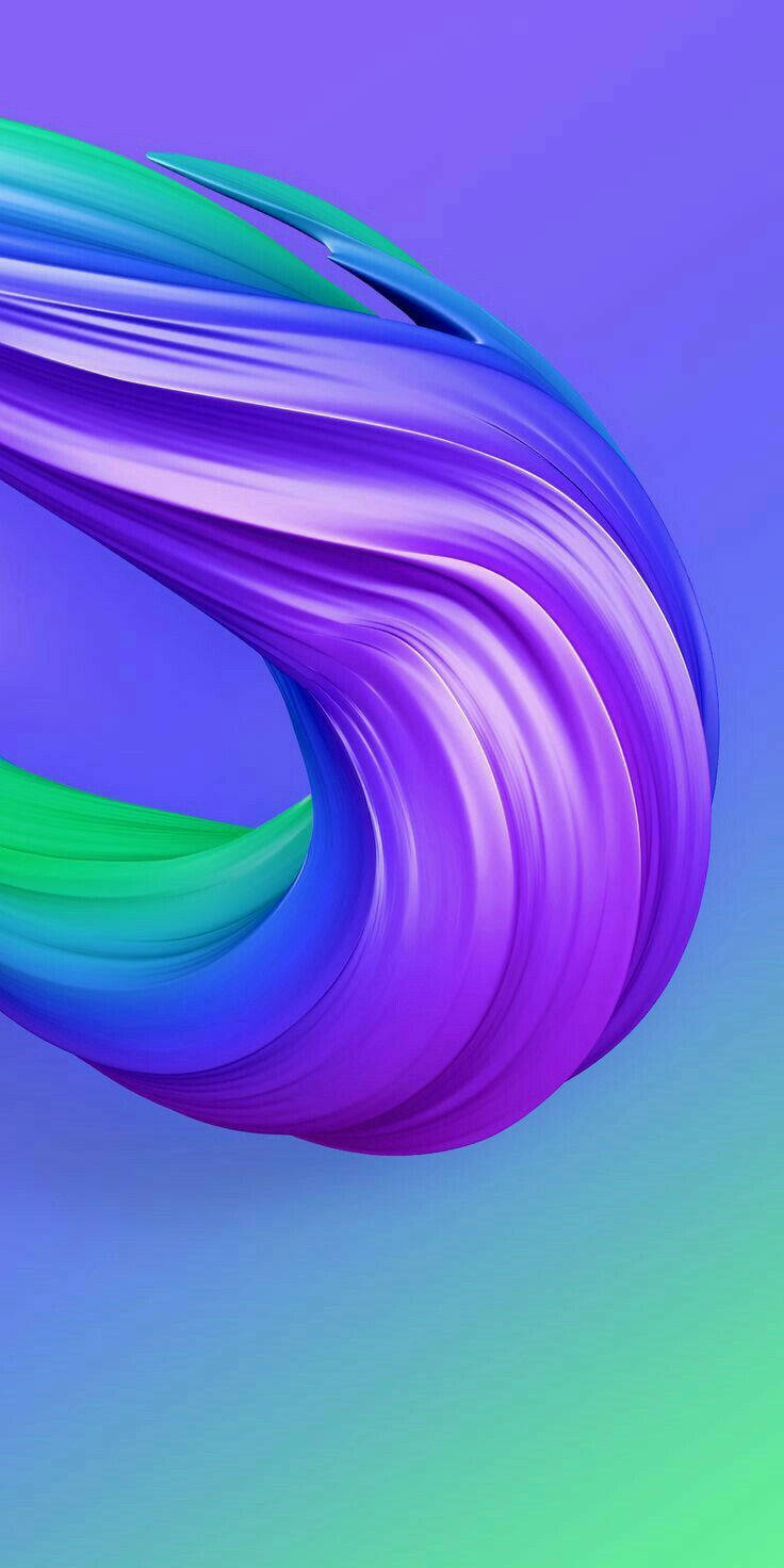 Redmi 9 紫绿交织 壁紙