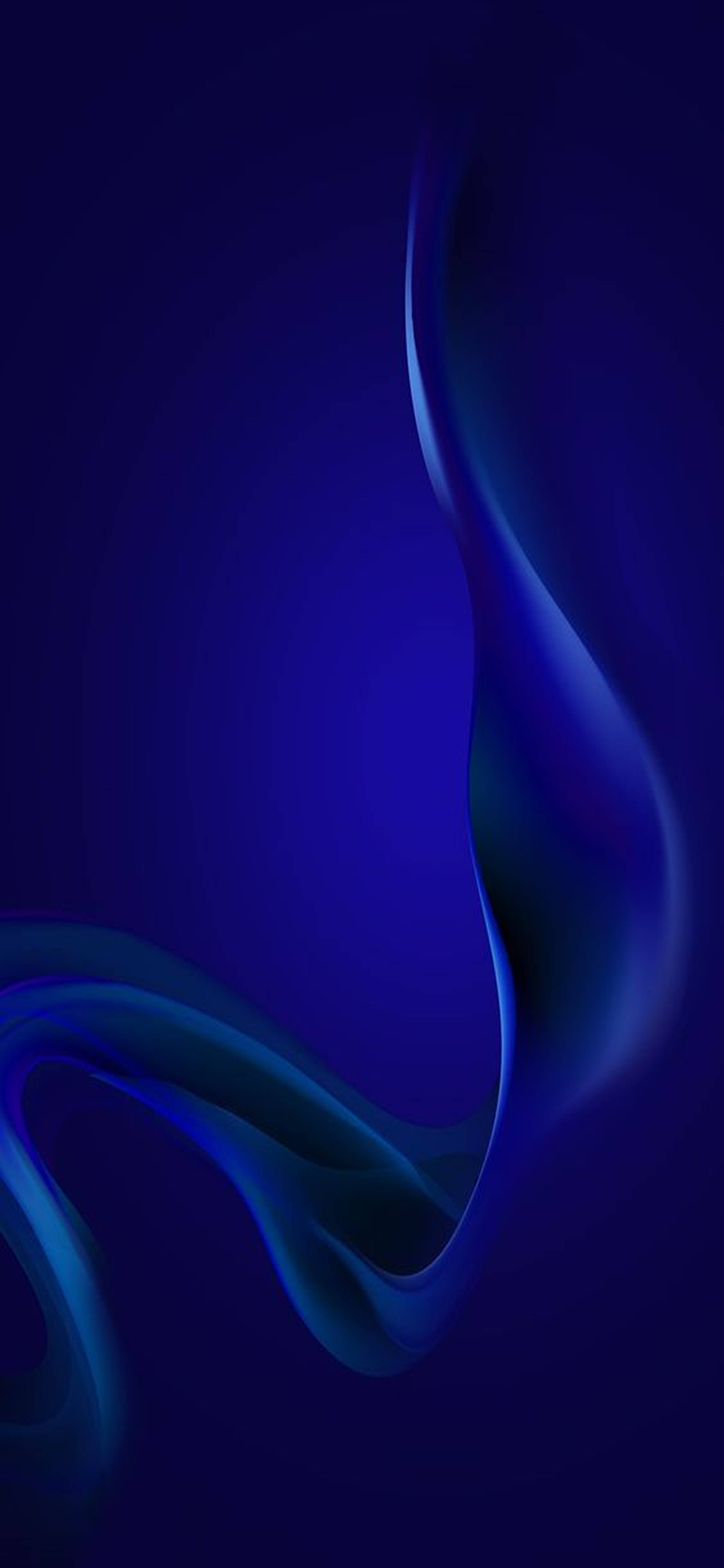 皇室藍抽象風Redmi Note 9 Pro 壁紙