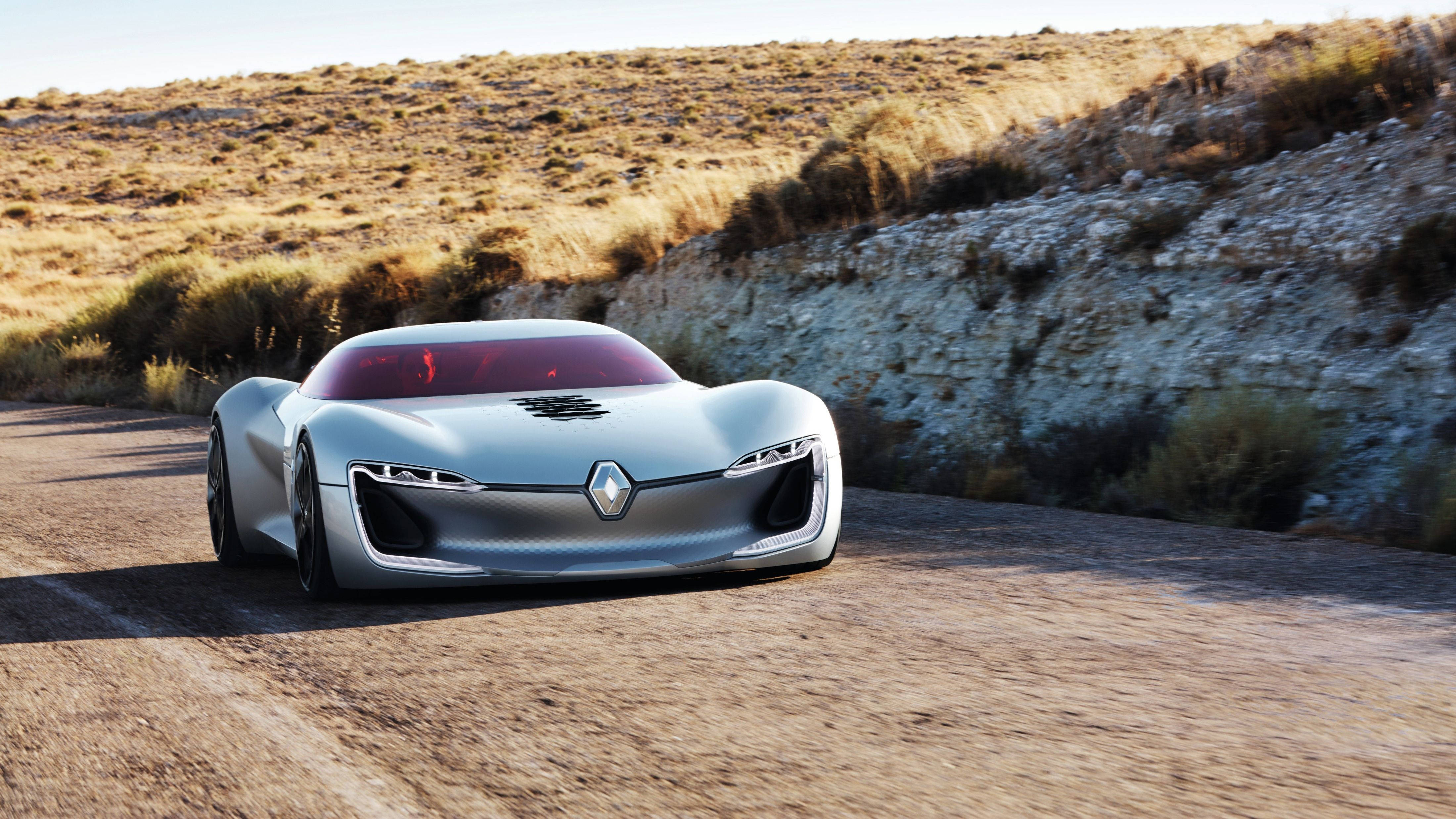 Renault Trezor 概念車馳騁上路 壁紙