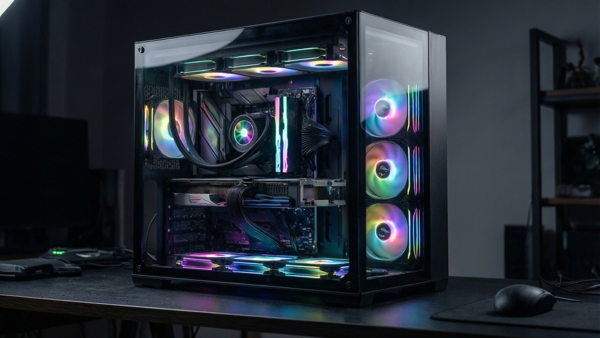 RGB 電競電腦 壁紙