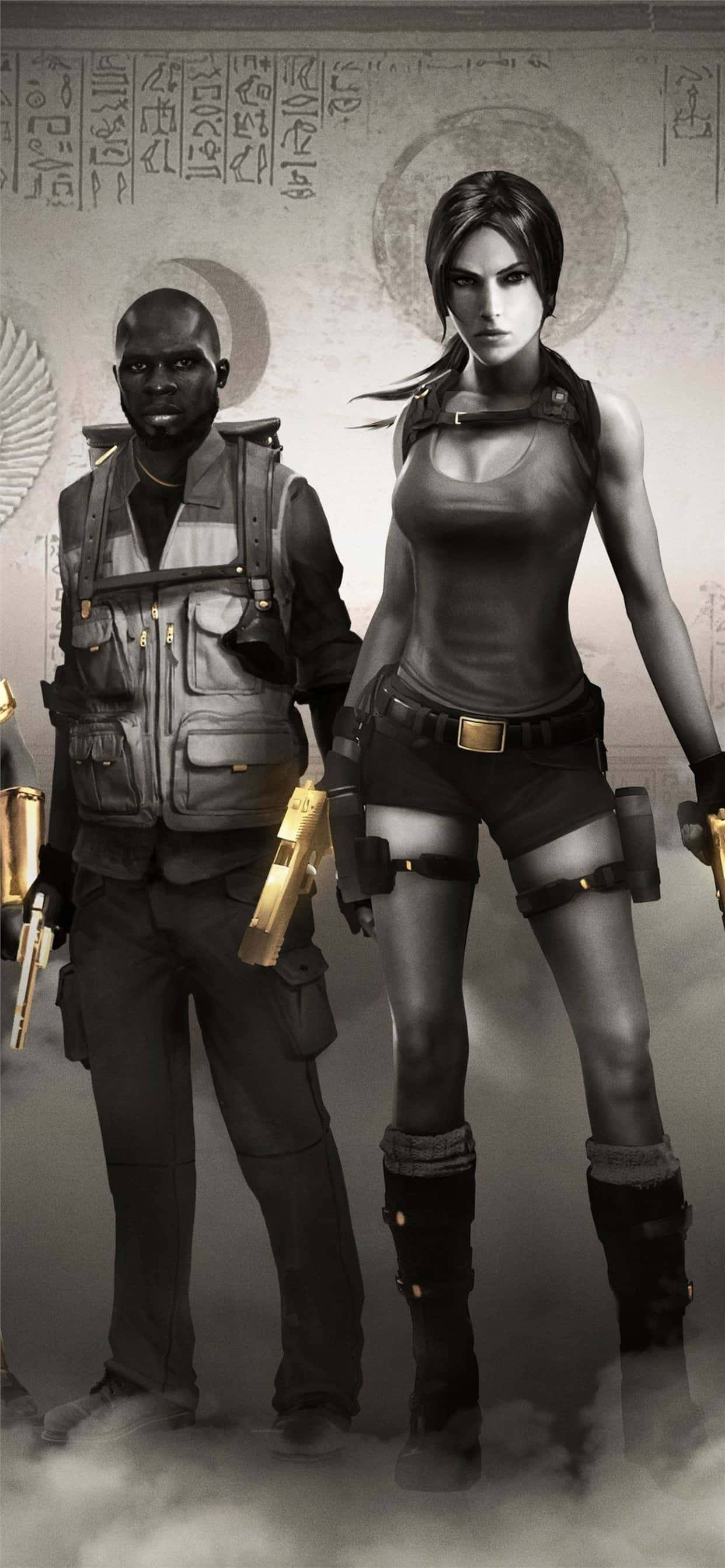 《Rise Of The Tomb Raider》於Iphone Xs Max上 壁紙