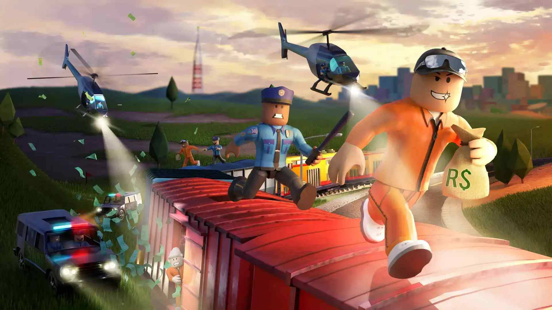 酷炫Roblox窃贼追逐 壁紙