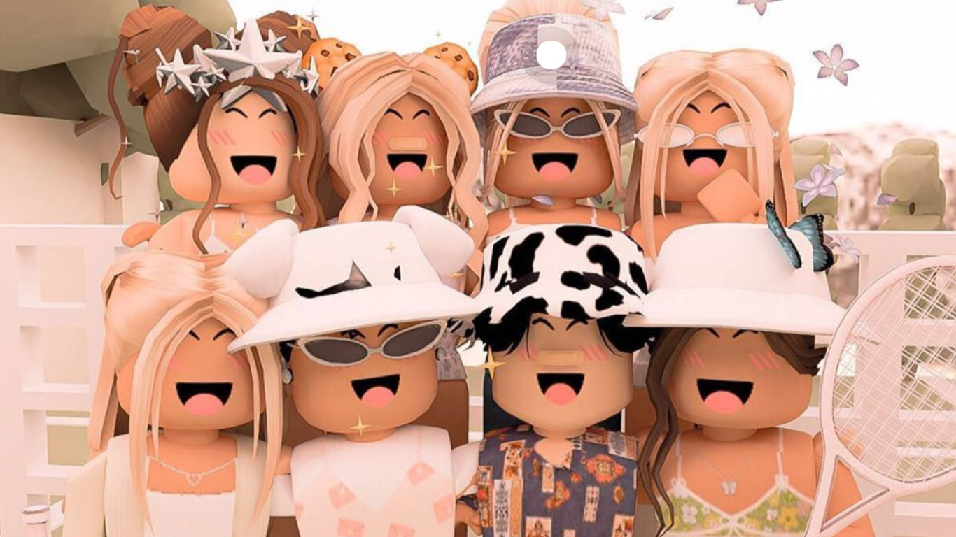美學Roblox女孩團體 壁紙