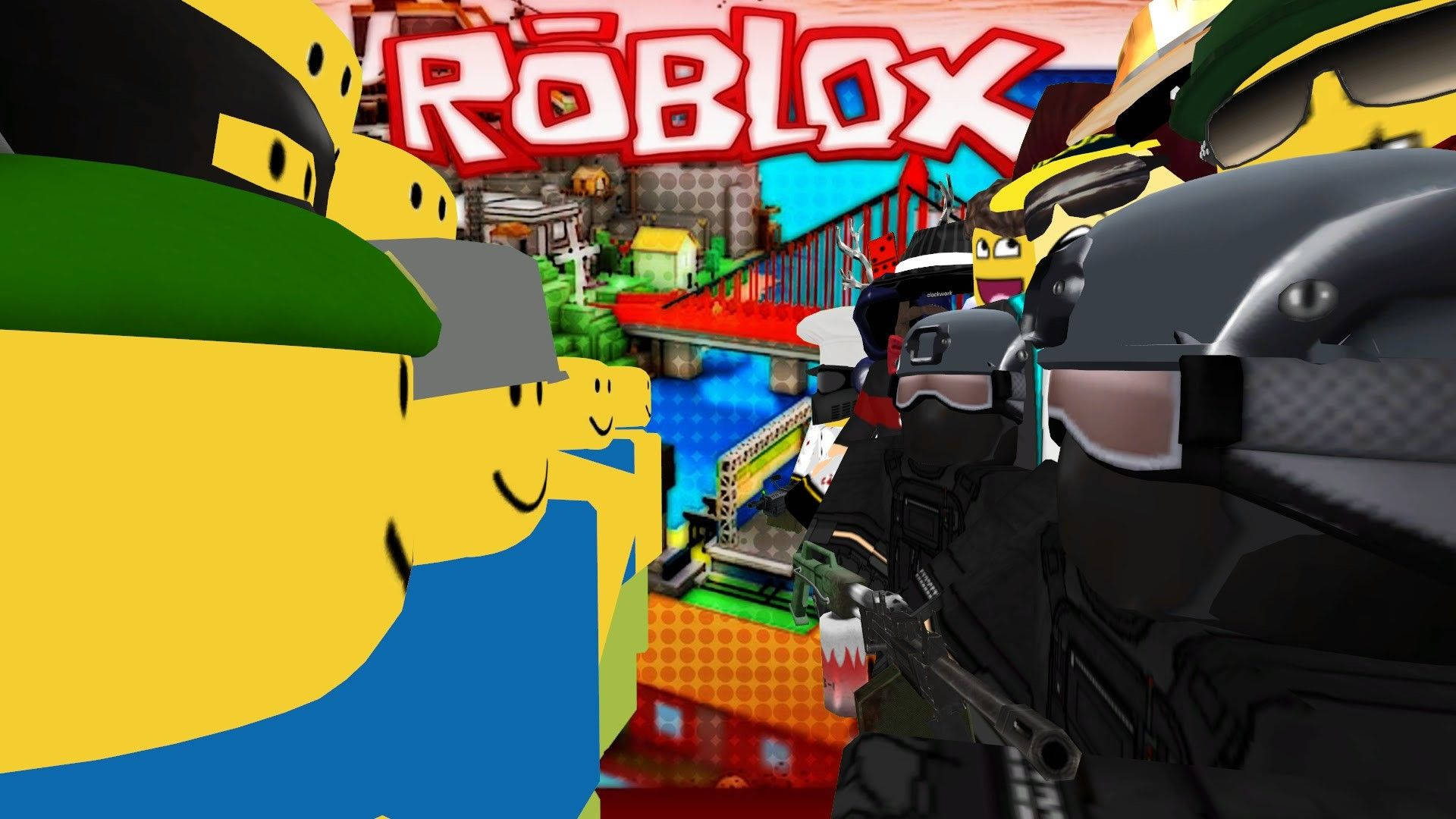 快節奏、刺激的玩家對戰在 ROBLOX 中司空見慣！ 壁紙