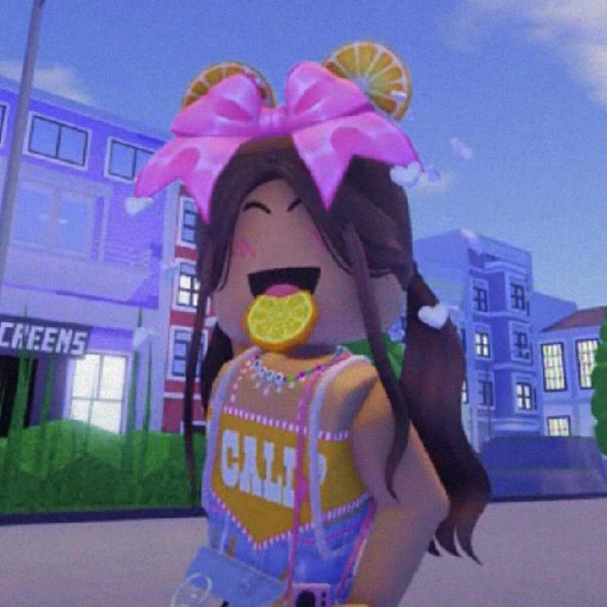 加州Roblox女孩預科生風格頭像 壁紙