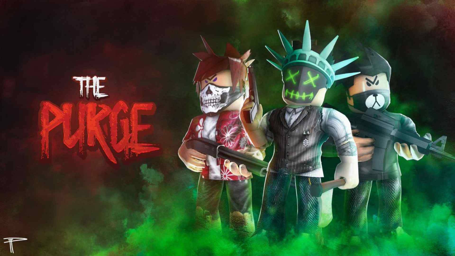 刺激冒險：酷炫Roblox The Purge 壁紙