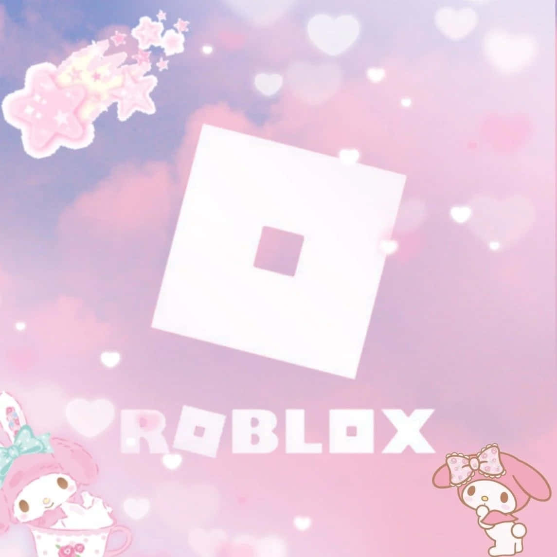 可愛風 Roblox 標誌美學 壁紙
