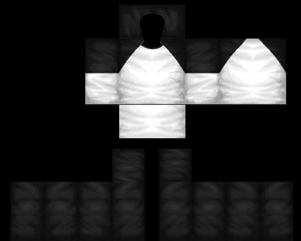 Roblox 襯衫模板 黑白 壁紙