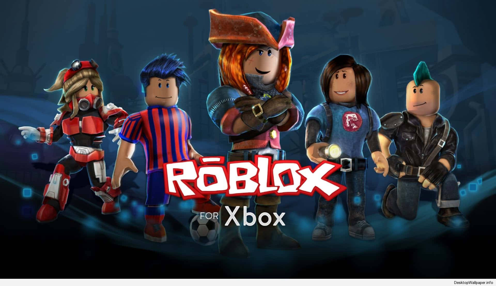 酷炫 Roblox Xbox 海报 — 沉浸于史诗级游戏世界！ 壁紙