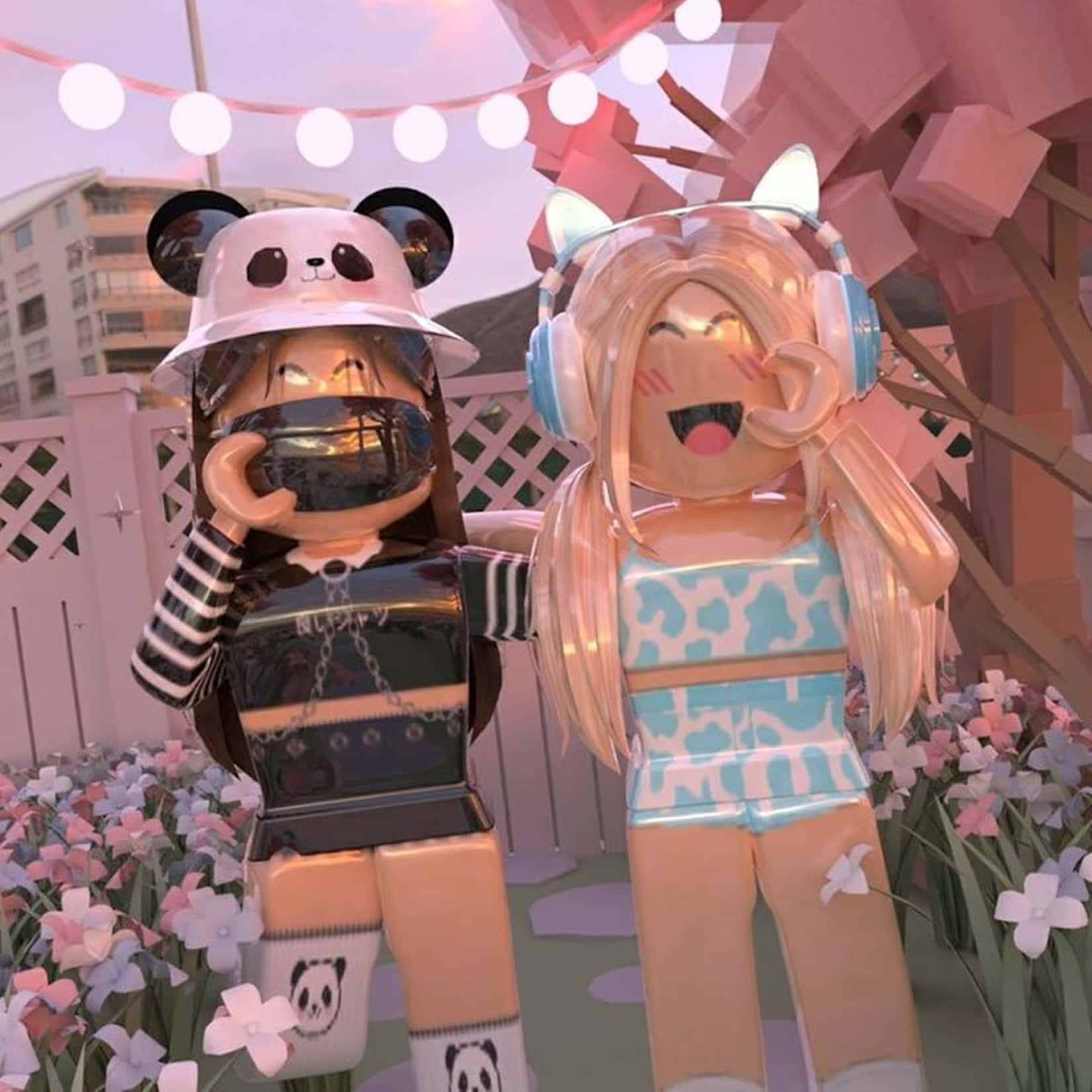 Roblox 派對女孩 Gfx 壁紙