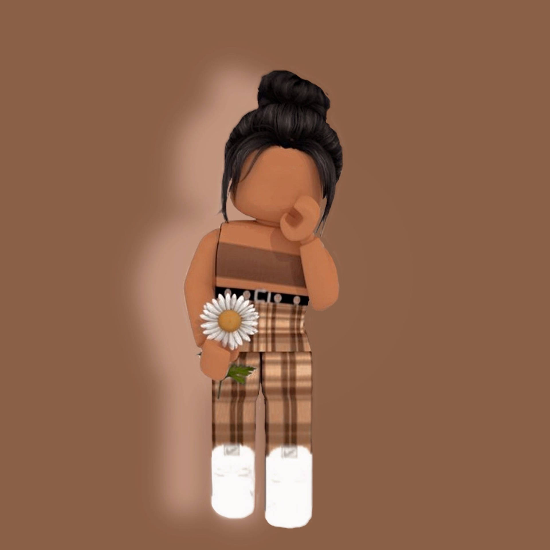 Roblox 美學女孩白花