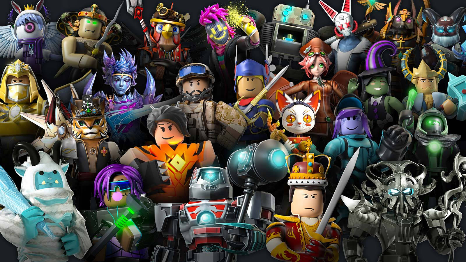 Roblox 角色群像 壁紙
