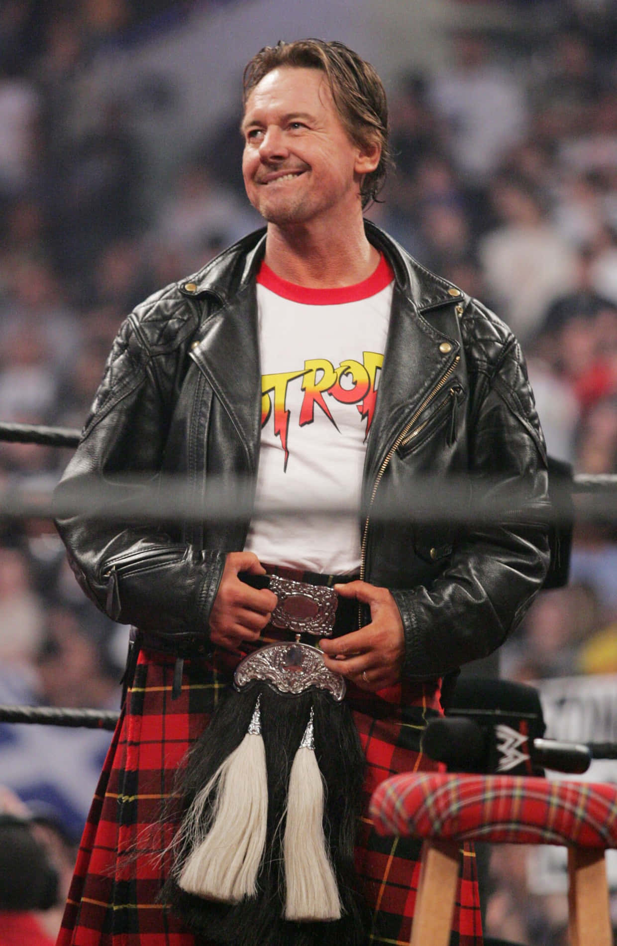 Roddy Piper 在 2005 年 WWE WrestleMania 期间 壁紙
