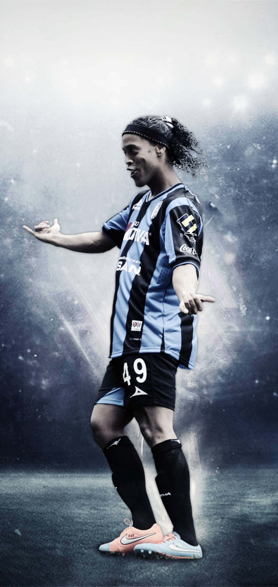 自信球員 Ronaldinho 壁紙