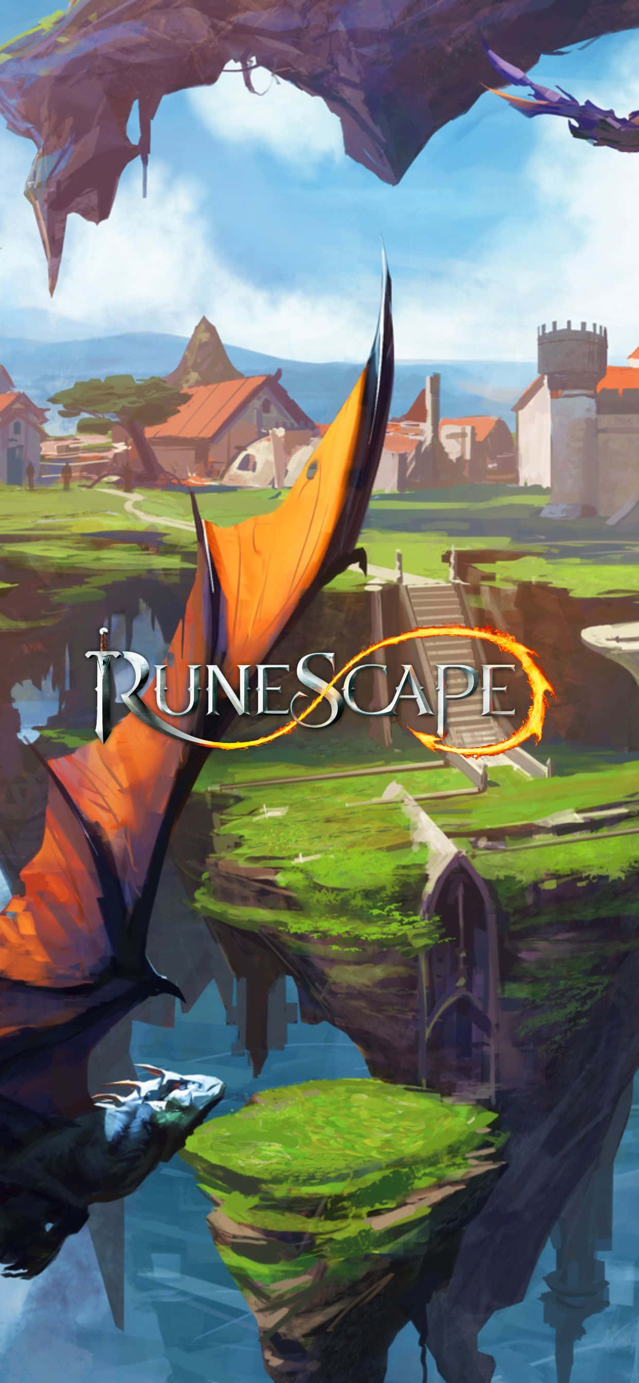 一张《Runescape 2》的海报 壁紙