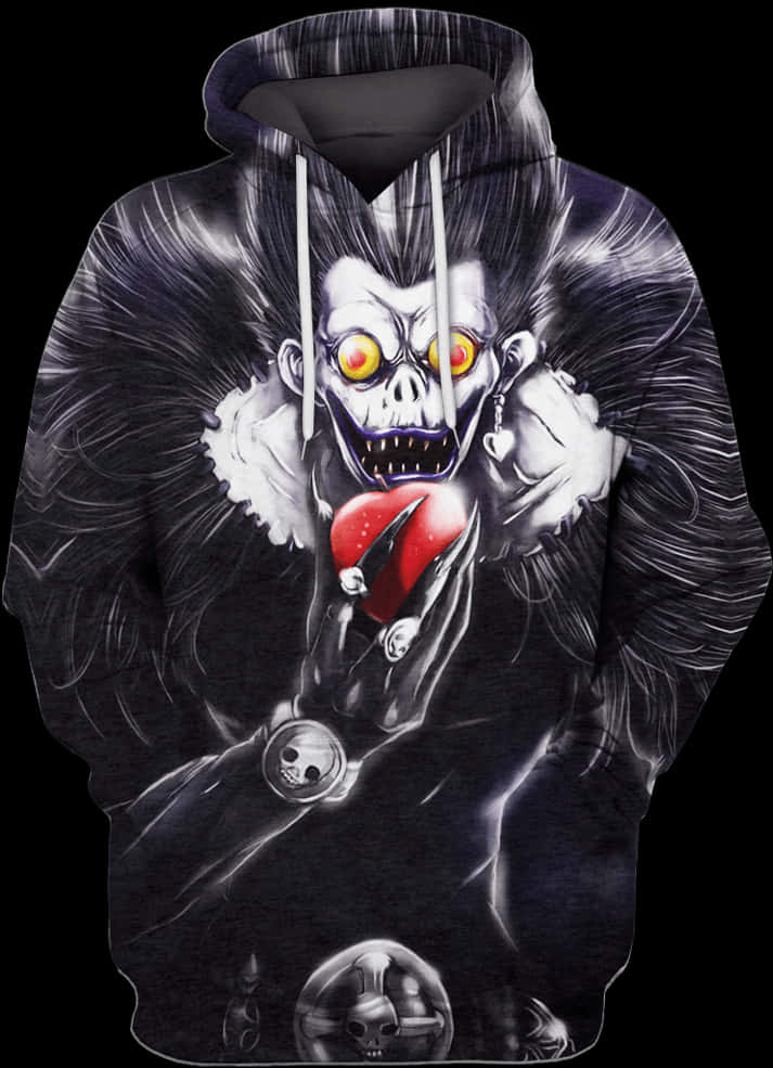 Ryuk《死亡筆記本》連帽衫設計 壁紙