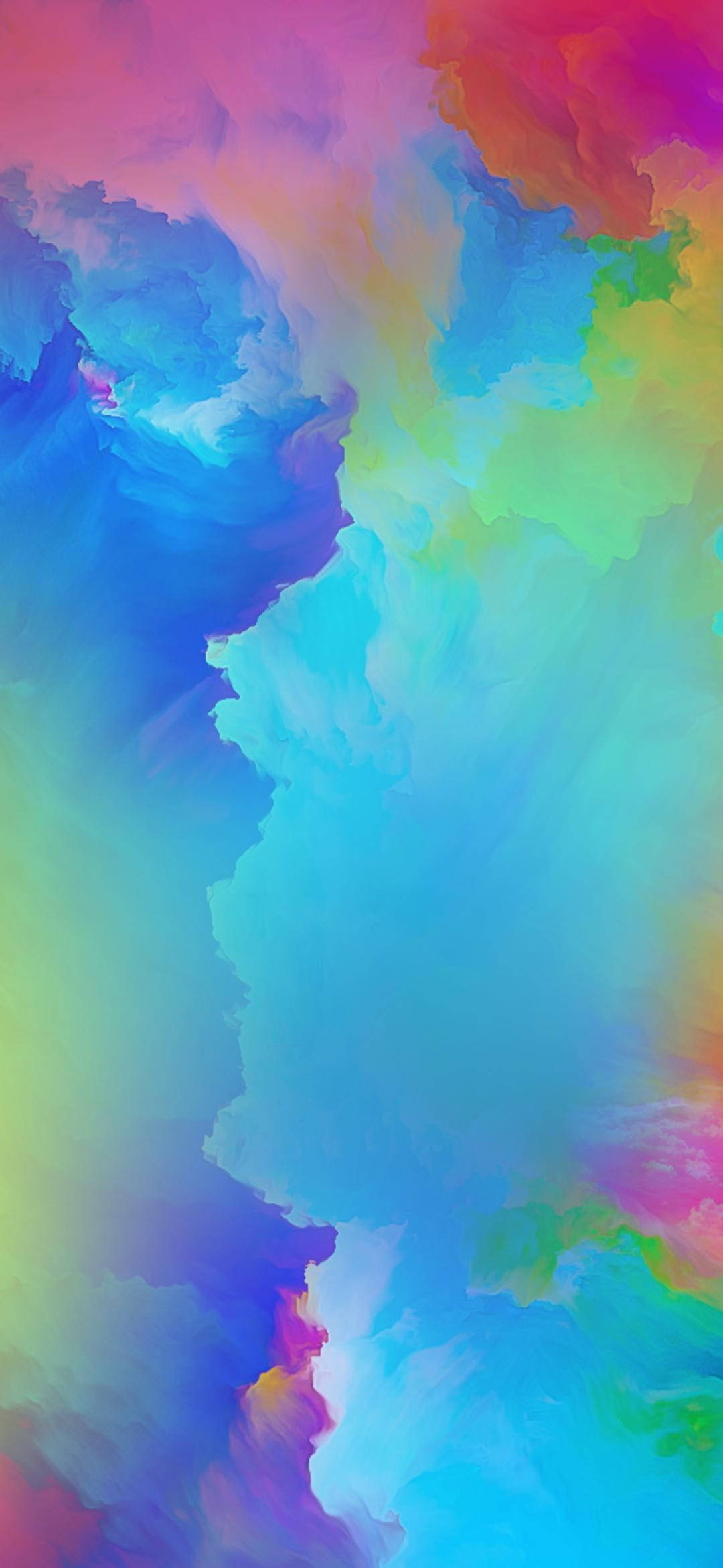 Samsung A71 繽紛雲彩 壁紙