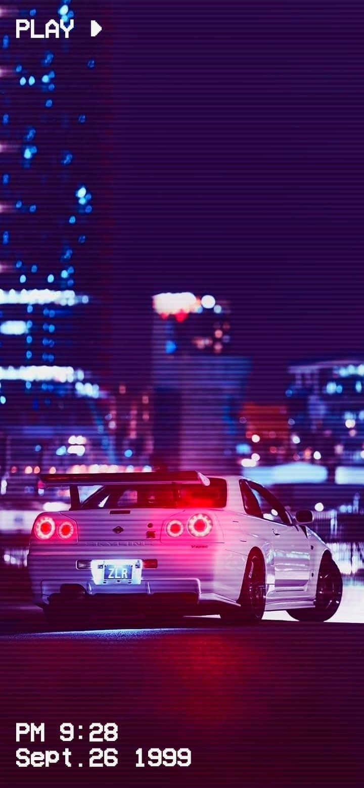 街頭經典復古車款：日產 Skyline JDM 壁紙