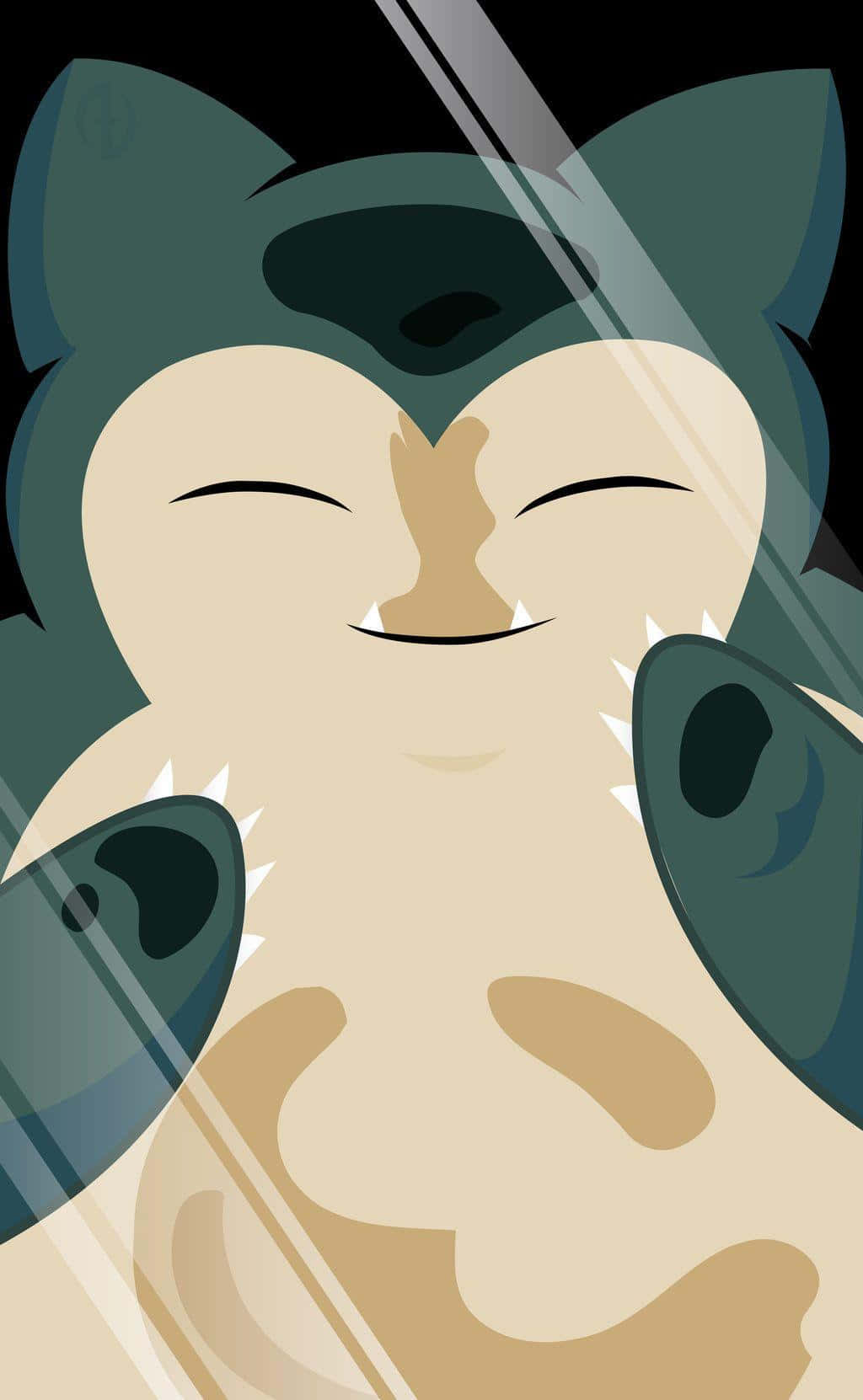 Snorlax 午后悠闲时光 壁紙