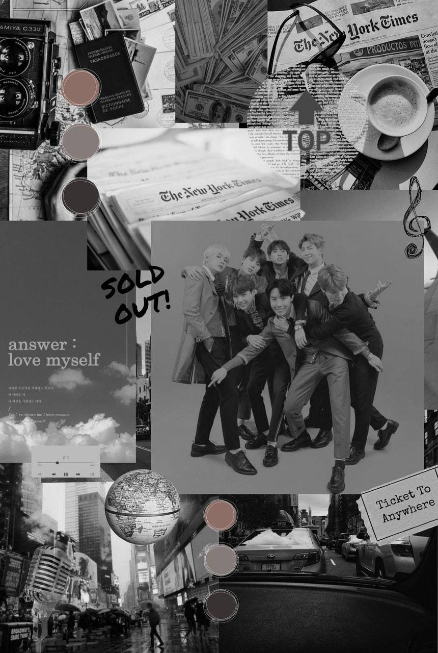 Sold Out！BTS黑色美學 壁紙