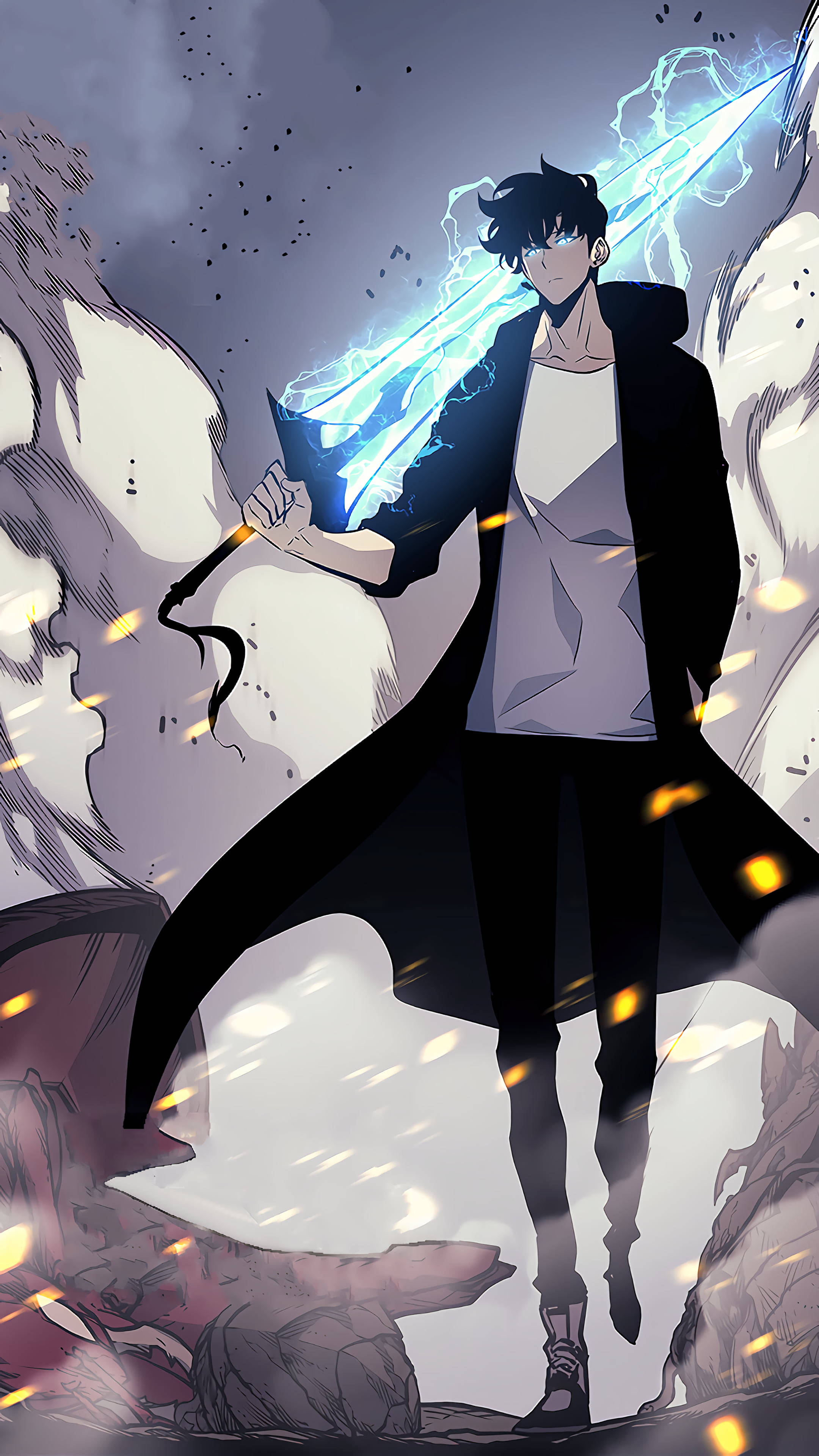 可愛動畫男孩 成振宇 Solo Leveling 壁紙